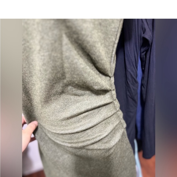 OGL Cashsoft Mockneck Sleeveless Midi Dress - Picture 2 of 5